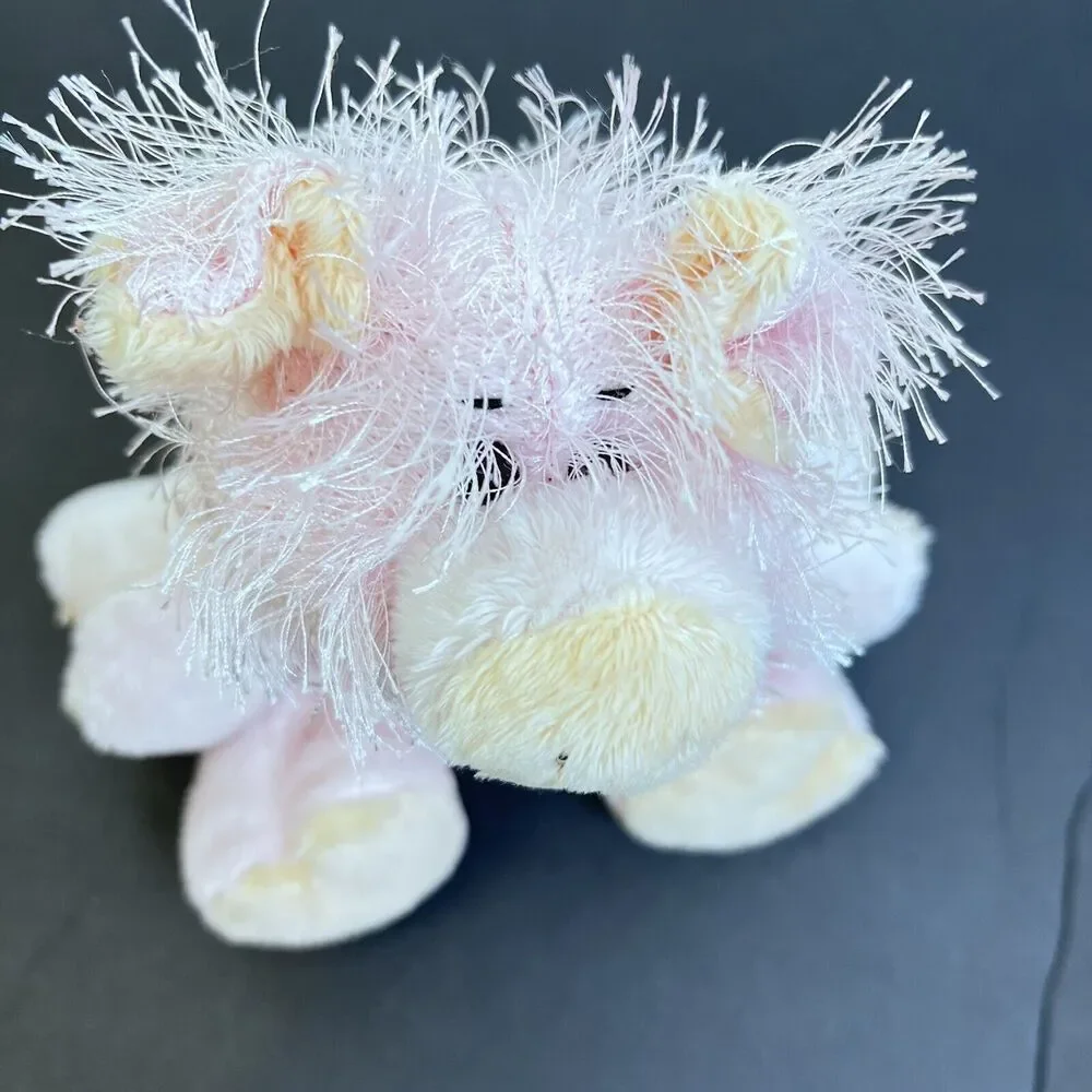 Ganz Webkinz Pig Plush Stuffed Animal Toy Weighted Limbs Pink